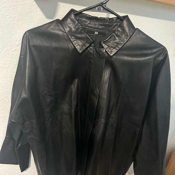 Jarbo Classic Black Leather Jacket